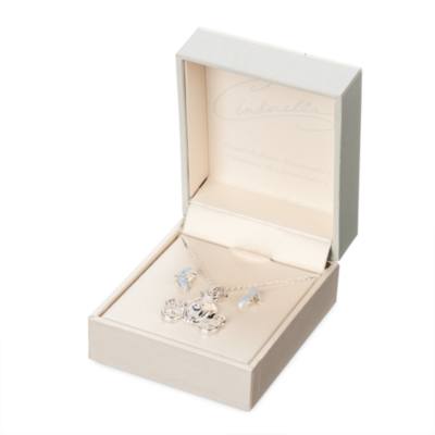 Disney Store Cinderella Necklace and Earrings Set