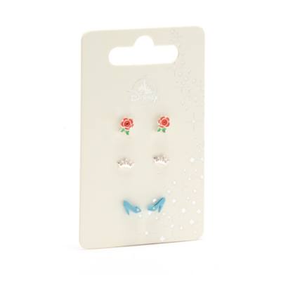 Disney Store Disney Princess Stud Earrings, Set of 3