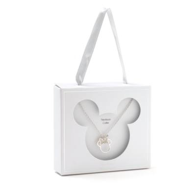 Minnie Mouse Silver-Plated Necklace