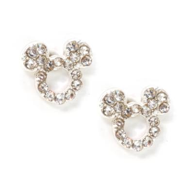 Mickey and Minnie Silver and Rose-Gold Plated Jewellery Set