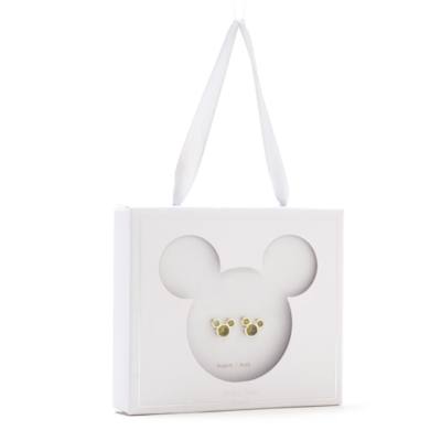 Mickey Mouse August Birthstone Stud Earrings