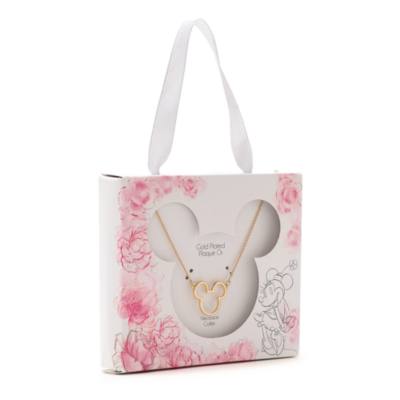 Collier Postively Minnie plaqu&eacute; or
