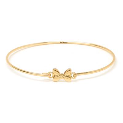 Minnie Mouse Gold-Plated Bangle