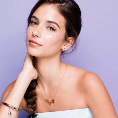 Couture Kingdom - Die Sch&ouml;ne und das Biest - Ros&eacute;vergoldete Ohrringe