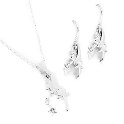 Tinker Bell Necklace and Earrings Set