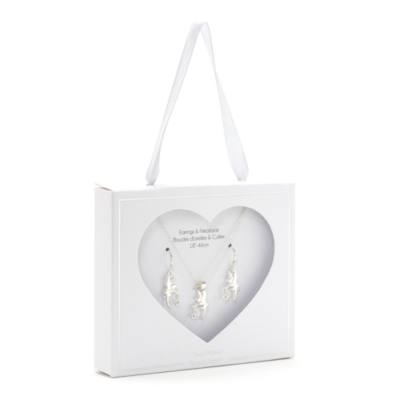 Tinker Bell Necklace and Earrings Set