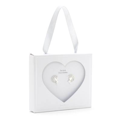 Tinker Bell Silver-Plated Stud Earrings