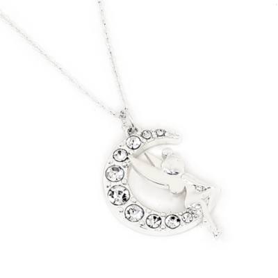 Tinker Bell Silver-Plated Necklace