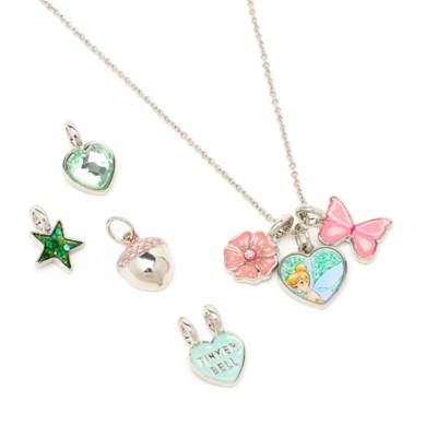 Disney Store Tinker Bell Charm Necklace