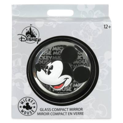 Disney Store Mickey Mouse Greyscale Compact Mirror