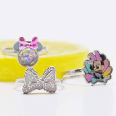 Minnie Mouse Rings, Set of 3