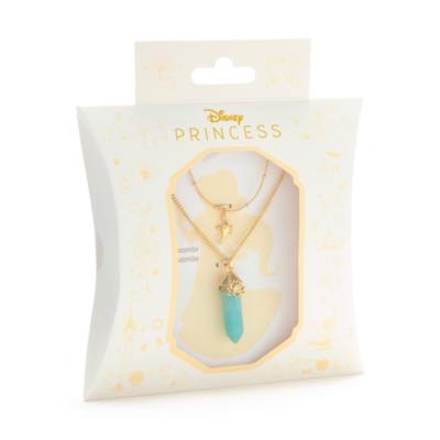 Disney Store - Aladdin - Prinzessin Jasmin - Halskette mit Anh&auml;nger aus Amazonit f&uuml;r Erwachsene