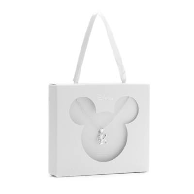 Mickey Mouse 'K' Initial Necklace