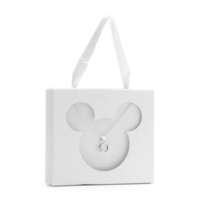 Mickey Mouse 'O' Initial Necklace