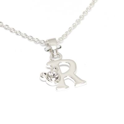 Mickey Mouse 'R' Initial Necklace