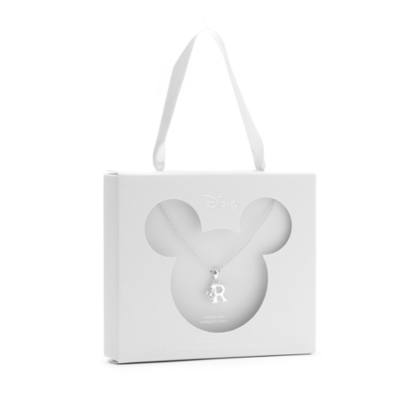 Mickey Mouse 'R' Initial Necklace