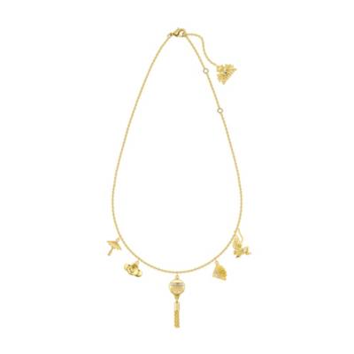 Couture Kingdom Mulan Gold-Plated Charm Necklace