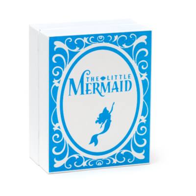 The Little Mermaid Silver-Plated Necklace and Earrings Set
