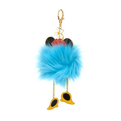 Disney Store Minnie Mouse Pom-Pom Bag Charm