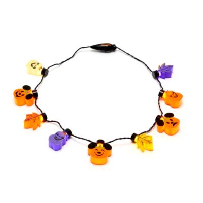 Disney Store Mickey Mouse Pumpkin Light-Up Necklace