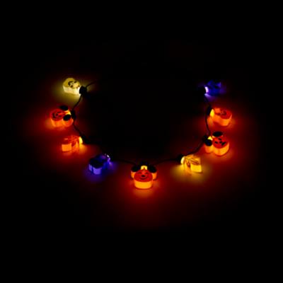 Disney Store Mickey Mouse Pumpkin Light-Up Necklace