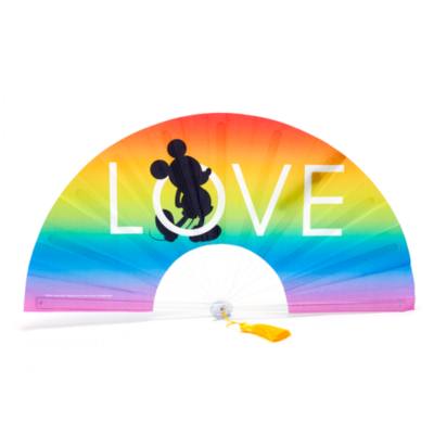 Disney Store Mickey Mouse Pride Fan