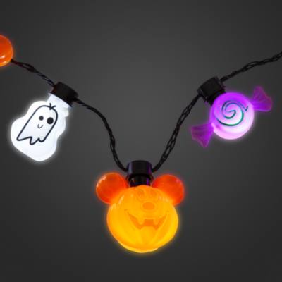 Disney Store Mickey Mouse Halloween Light-Up Necklace