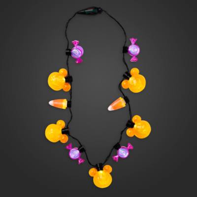 Mickey Mouse Icon Halloween Glow Necklace