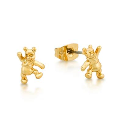 Pendientes de chapados en oro blanco Winnie the Disney Couture |