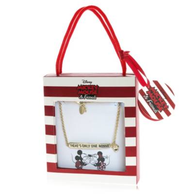 Minnie Maus - Vergoldetes Armband mit Zitat