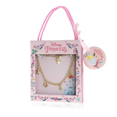 The Little Mermaid Gold-Plated Charm Bracelet