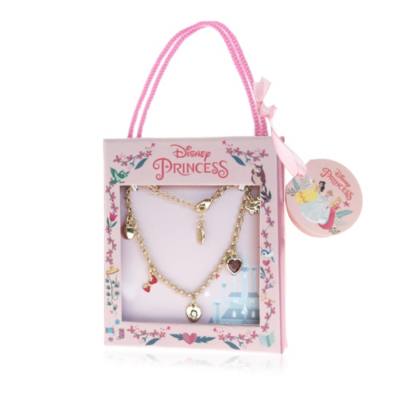 Snow White Gold-Plated Charm Bracelet