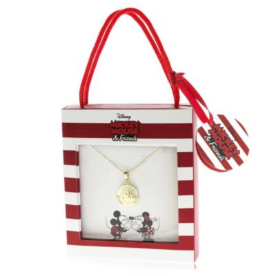 Collar ba&ntilde;ado en oro, Minnie