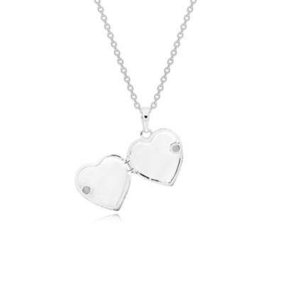 Mickey Mouse Silver-Plated Locket