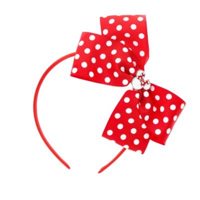 Minnie Mouse Red Bow Headband
