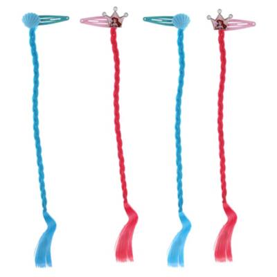 La Sirenetta Principesse Disney, 4 trecce con fermaglio