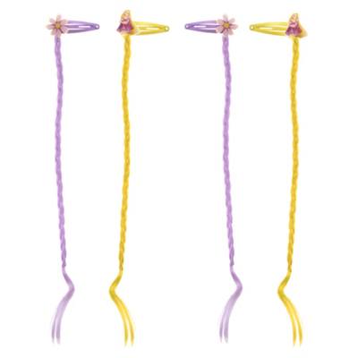 Disney Prinzessin - Rapunzel - Ansteckbare geflochtene Z&ouml;pfe, 4er-Pack