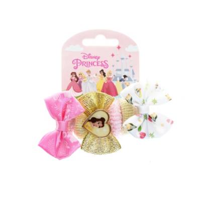 Disney Princess Mix Pack Belle Hair Ties, Pack of 6