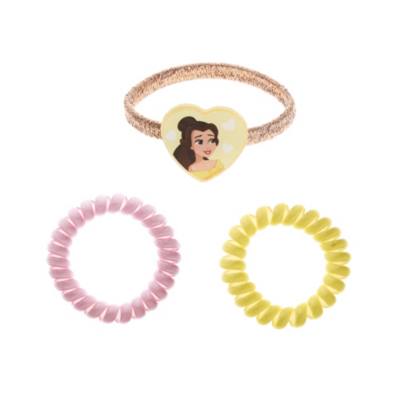Disney Princess Belle Hair Bands, Pack of 3