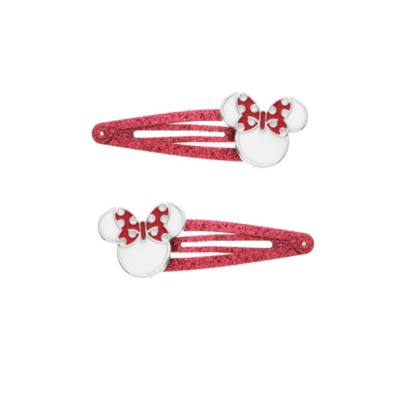 Minnie Mouse Hair Clips, Pack of 2