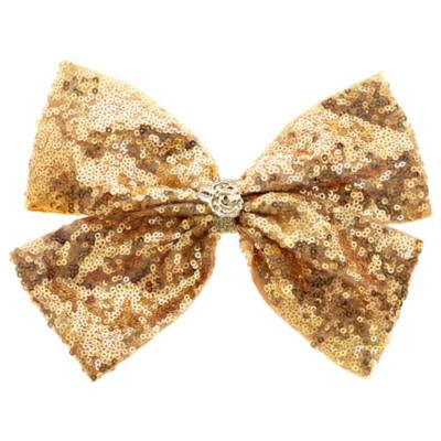 Fiocco per capelli con paillettes dorate La Bella e la Bestia Principesse Disney