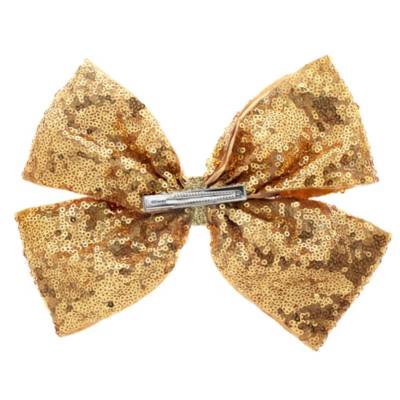 Fiocco per capelli con paillettes dorate La Bella e la Bestia Principesse Disney