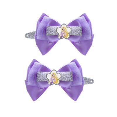 Disney Prinzessin - Rapunzel - Haarspangen mit Schleife, 2er-Pack