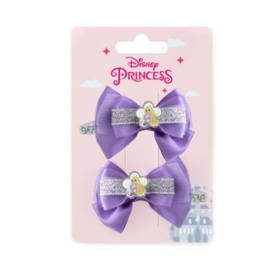 Disney Prinzessin - Rapunzel - Haarspangen mit Schleife, 2er-Pack