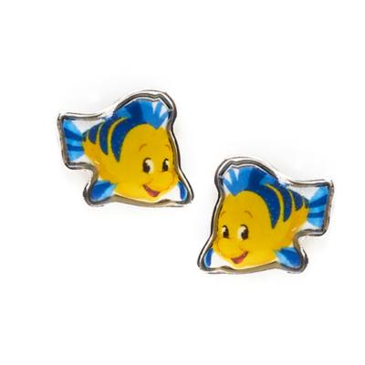 Pendientes de bot&oacute;n Flounder, Disney Store