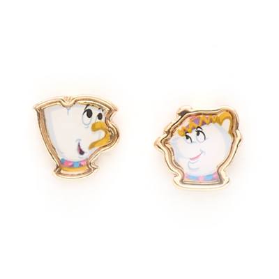 Disney Store Mrs Potts and Chip Stud Earrings