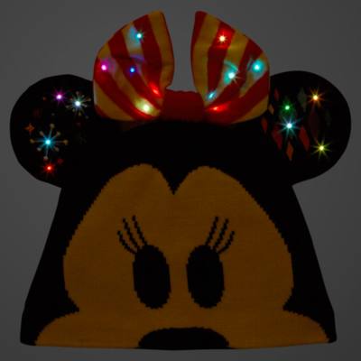 Disney Store Minnie Mouse Share the Magic Knitted Hat For Adults