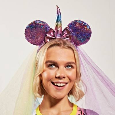 Walt Disney World Minnie Mouse Unicorn Ears Headband for Adults