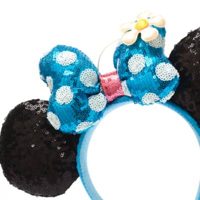 Walt Disney World Minnie Mouse Flower Ears Headband for Adults