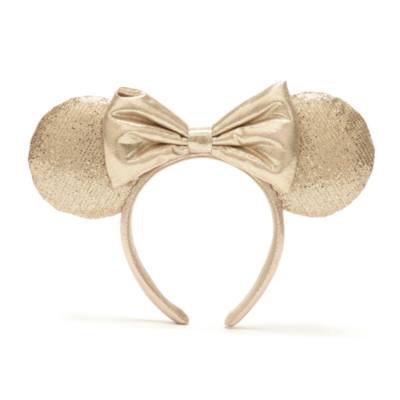 Walt Disney World Minnie Mouse Champagne Ears Headband for Adults